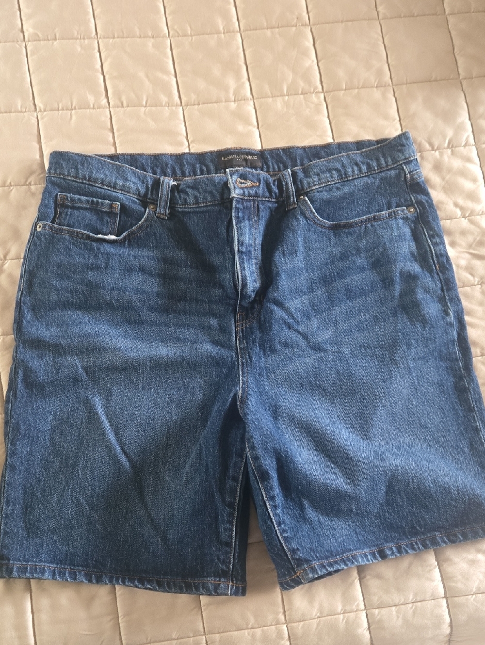 Banana Republic Factory Dark Wash Girlfriemd Jean Shorts